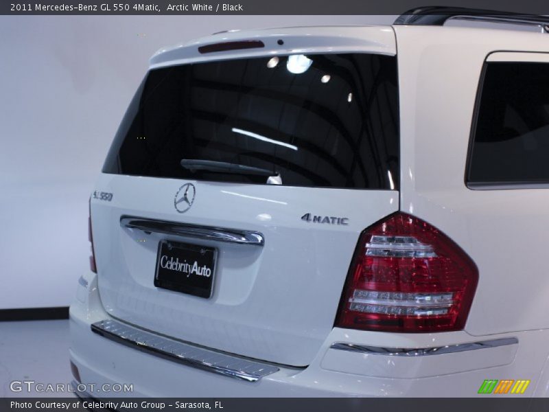 Arctic White / Black 2011 Mercedes-Benz GL 550 4Matic