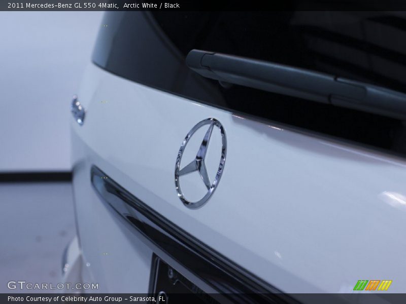 Arctic White / Black 2011 Mercedes-Benz GL 550 4Matic