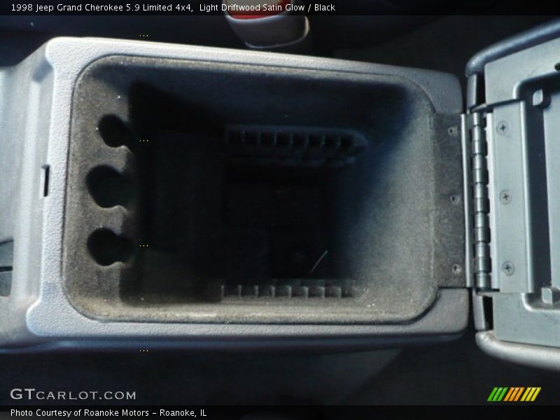 Light Driftwood Satin Glow / Black 1998 Jeep Grand Cherokee 5.9 Limited 4x4