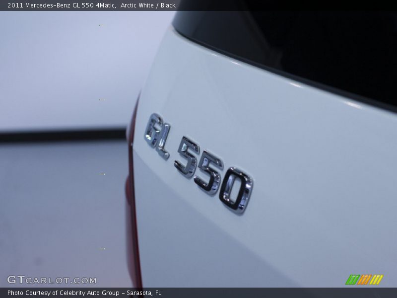 Arctic White / Black 2011 Mercedes-Benz GL 550 4Matic