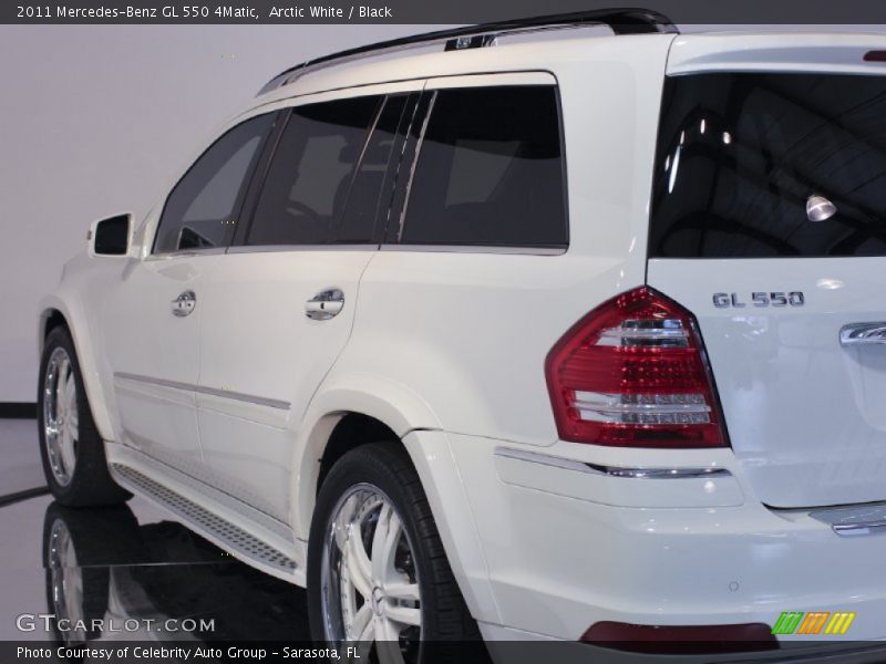 Arctic White / Black 2011 Mercedes-Benz GL 550 4Matic