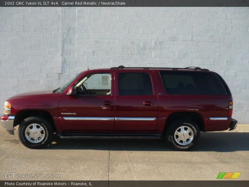 Garnet Red Metallic / Neutral/Shale 2002 GMC Yukon XL SLT 4x4