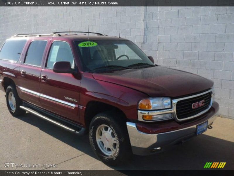 Garnet Red Metallic / Neutral/Shale 2002 GMC Yukon XL SLT 4x4