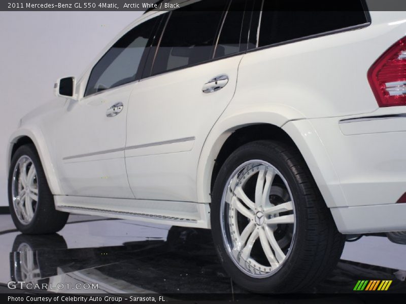 Arctic White / Black 2011 Mercedes-Benz GL 550 4Matic