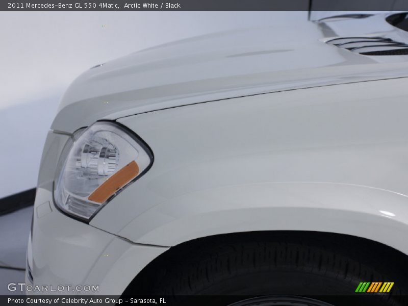 Arctic White / Black 2011 Mercedes-Benz GL 550 4Matic