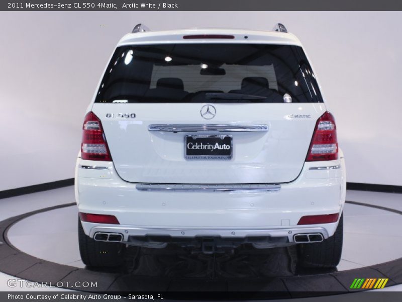Arctic White / Black 2011 Mercedes-Benz GL 550 4Matic
