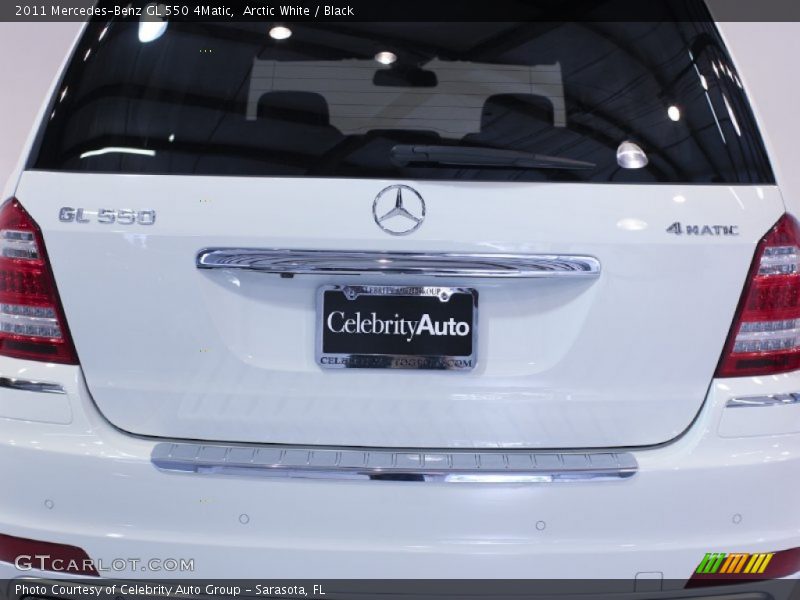 Arctic White / Black 2011 Mercedes-Benz GL 550 4Matic