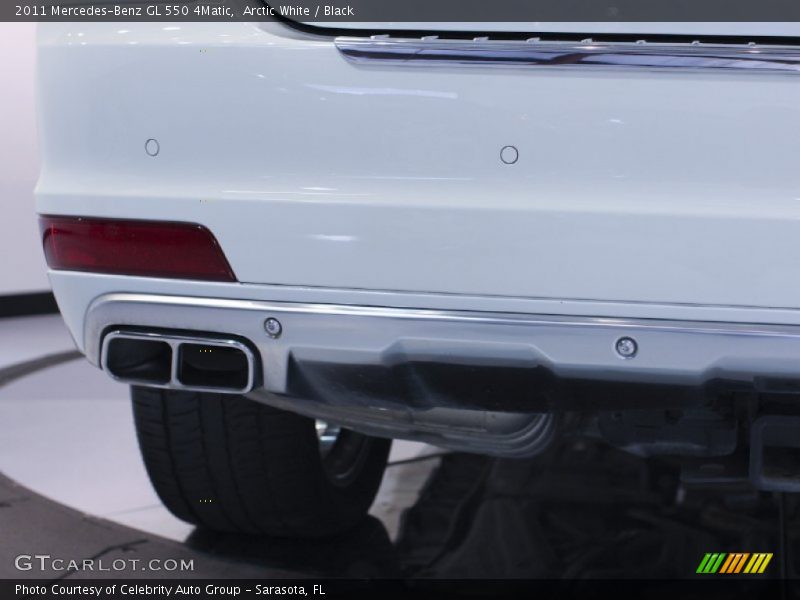 Arctic White / Black 2011 Mercedes-Benz GL 550 4Matic