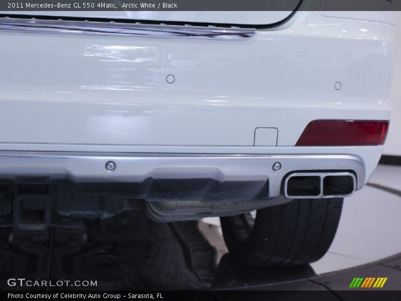 Arctic White / Black 2011 Mercedes-Benz GL 550 4Matic