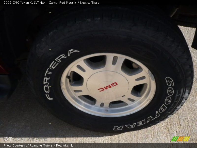 Garnet Red Metallic / Neutral/Shale 2002 GMC Yukon XL SLT 4x4