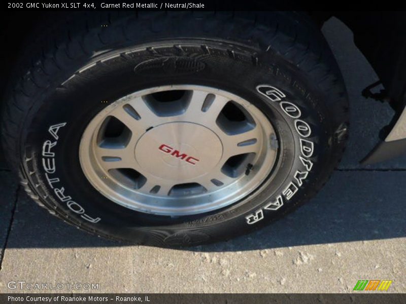 Garnet Red Metallic / Neutral/Shale 2002 GMC Yukon XL SLT 4x4