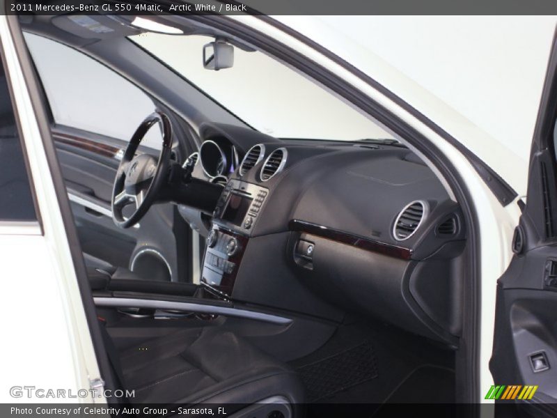 Arctic White / Black 2011 Mercedes-Benz GL 550 4Matic