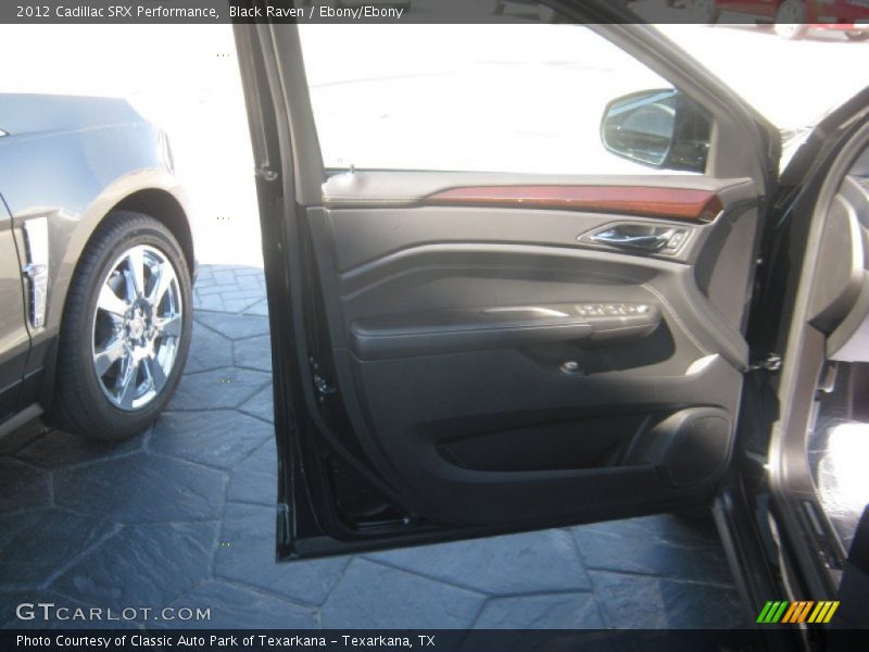 Black Raven / Ebony/Ebony 2012 Cadillac SRX Performance