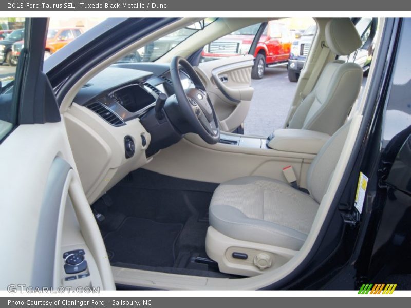  2013 Taurus SEL Dune Interior