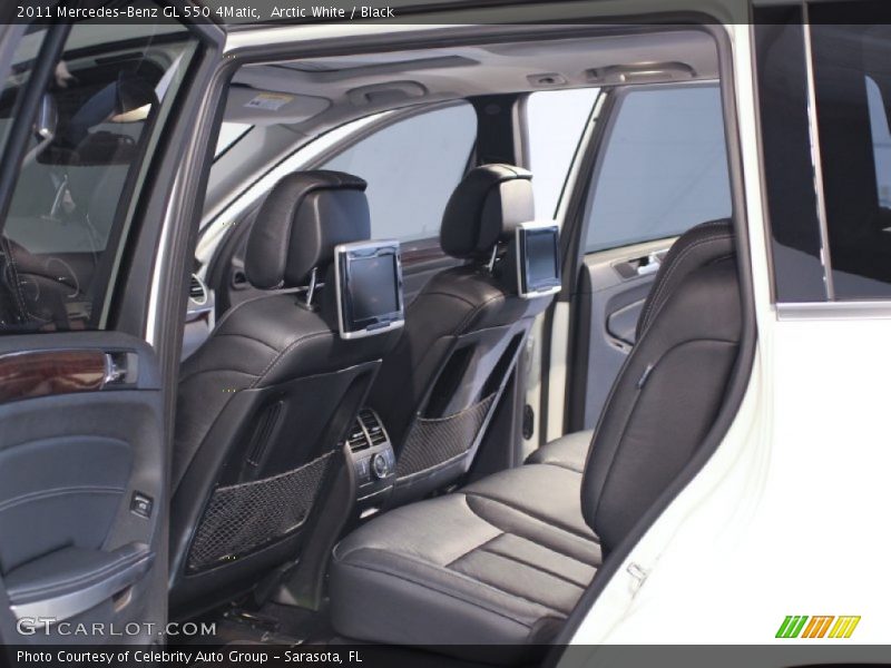 Arctic White / Black 2011 Mercedes-Benz GL 550 4Matic