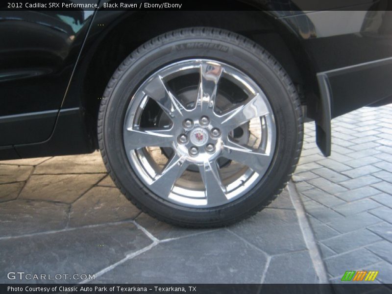 Black Raven / Ebony/Ebony 2012 Cadillac SRX Performance