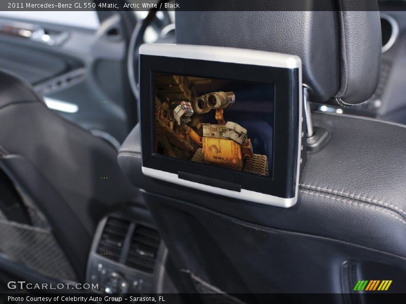 Arctic White / Black 2011 Mercedes-Benz GL 550 4Matic