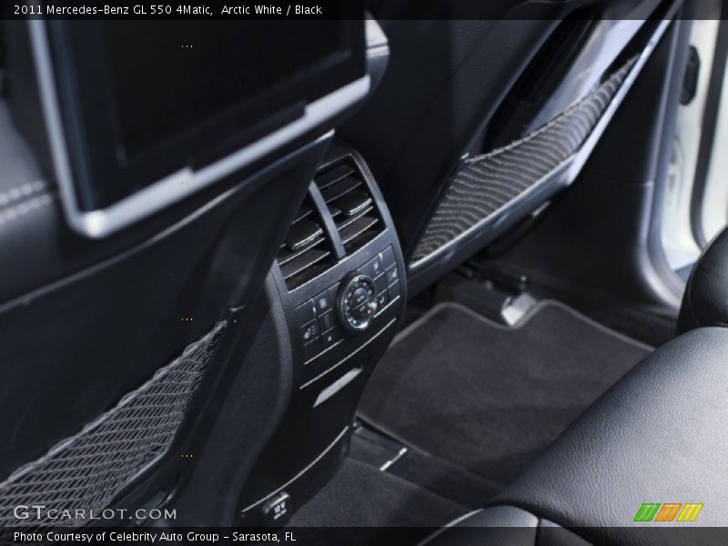 Arctic White / Black 2011 Mercedes-Benz GL 550 4Matic