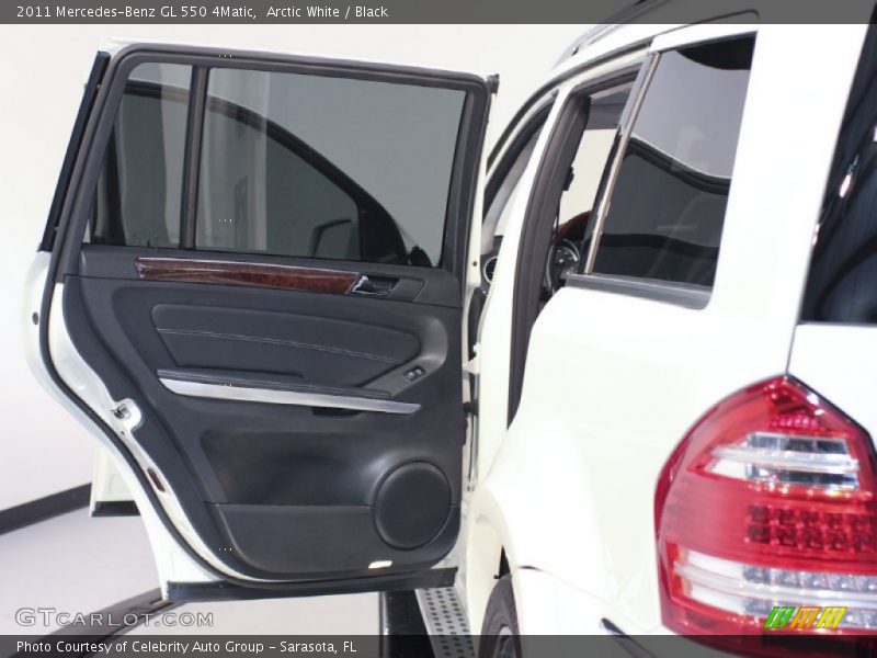 Arctic White / Black 2011 Mercedes-Benz GL 550 4Matic