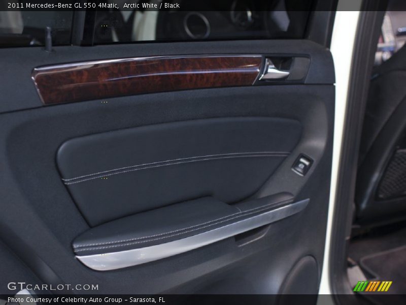 Arctic White / Black 2011 Mercedes-Benz GL 550 4Matic