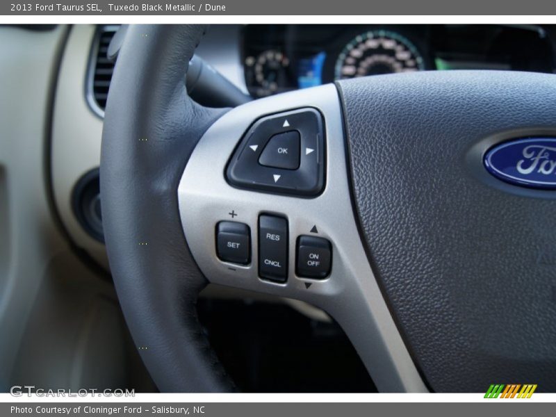 Tuxedo Black Metallic / Dune 2013 Ford Taurus SEL