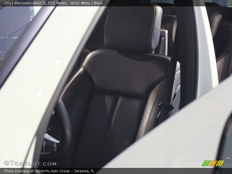 Arctic White / Black 2011 Mercedes-Benz GL 550 4Matic