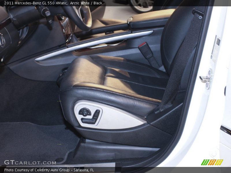 Arctic White / Black 2011 Mercedes-Benz GL 550 4Matic