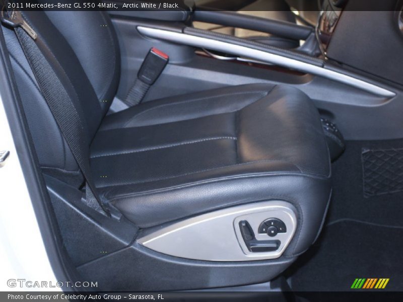 Arctic White / Black 2011 Mercedes-Benz GL 550 4Matic