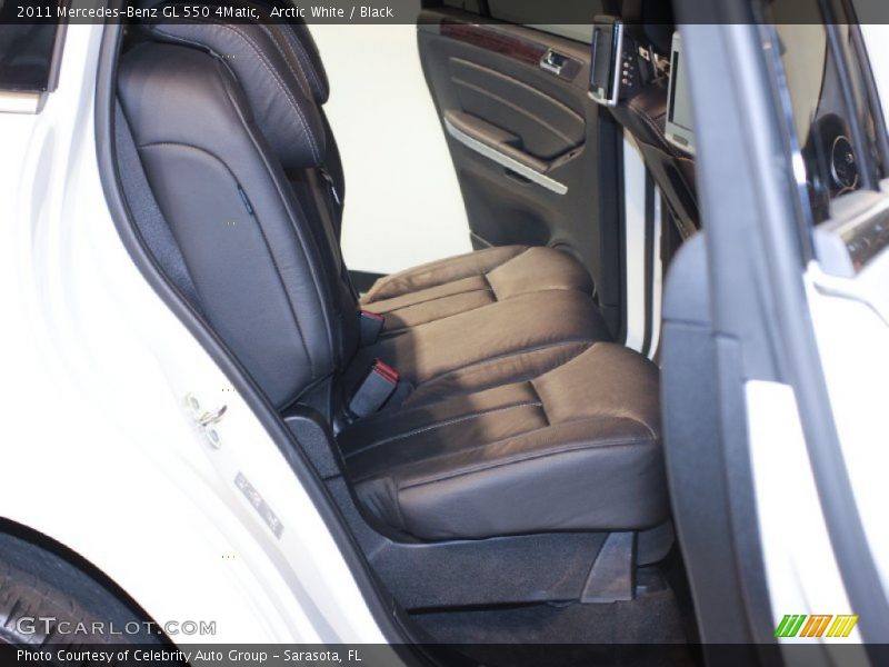 Arctic White / Black 2011 Mercedes-Benz GL 550 4Matic
