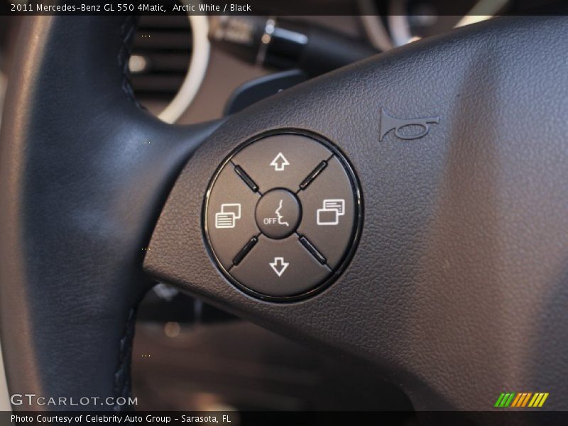 Arctic White / Black 2011 Mercedes-Benz GL 550 4Matic
