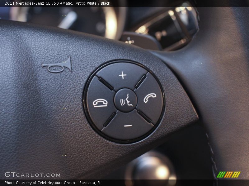 Arctic White / Black 2011 Mercedes-Benz GL 550 4Matic