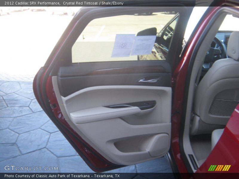 Crystal Red Tintcoat / Shale/Ebony 2012 Cadillac SRX Performance