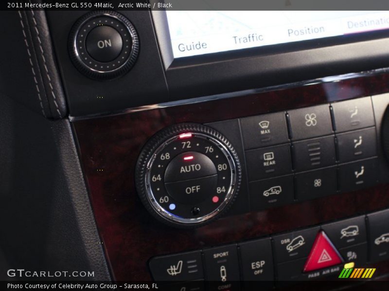 Arctic White / Black 2011 Mercedes-Benz GL 550 4Matic