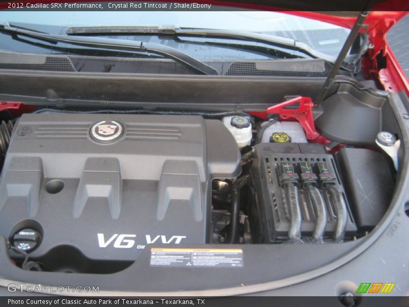 Crystal Red Tintcoat / Shale/Ebony 2012 Cadillac SRX Performance