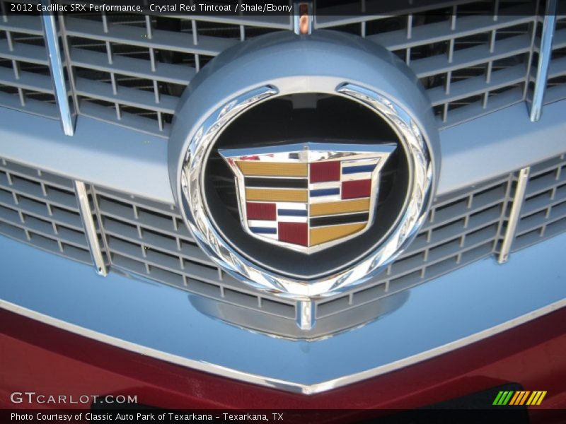 Crystal Red Tintcoat / Shale/Ebony 2012 Cadillac SRX Performance