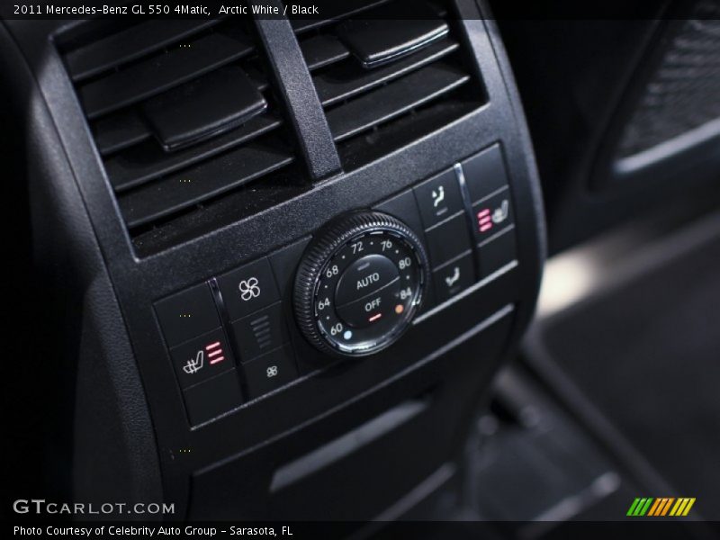 Arctic White / Black 2011 Mercedes-Benz GL 550 4Matic