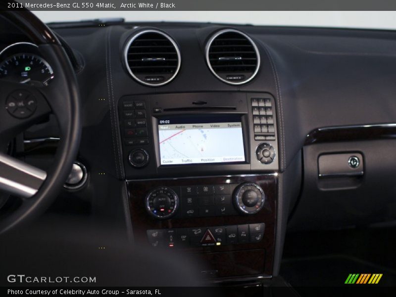 Arctic White / Black 2011 Mercedes-Benz GL 550 4Matic