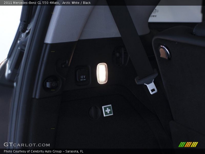 Arctic White / Black 2011 Mercedes-Benz GL 550 4Matic
