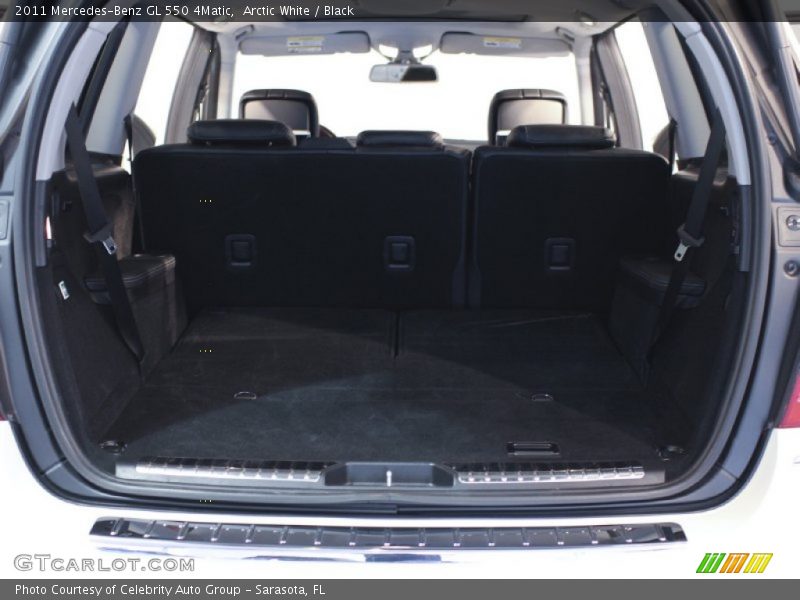 Arctic White / Black 2011 Mercedes-Benz GL 550 4Matic