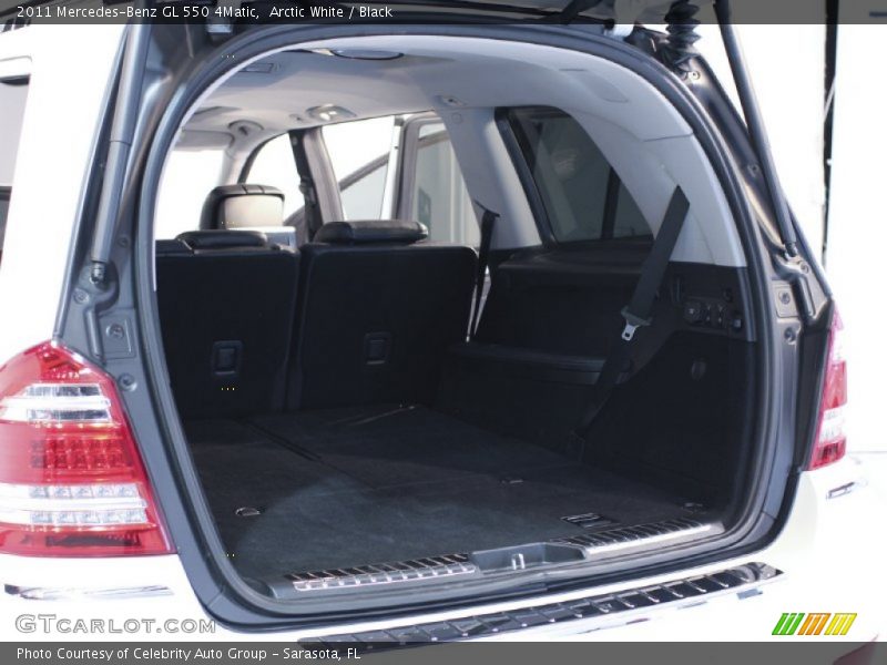 Arctic White / Black 2011 Mercedes-Benz GL 550 4Matic