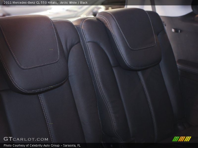 Arctic White / Black 2011 Mercedes-Benz GL 550 4Matic