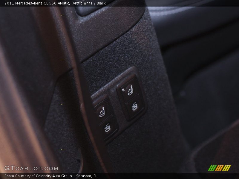 Arctic White / Black 2011 Mercedes-Benz GL 550 4Matic