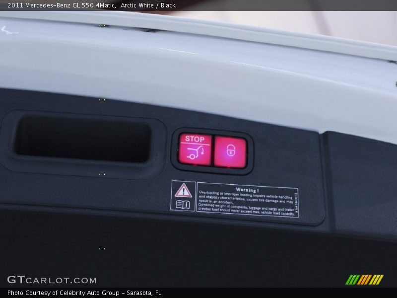 Arctic White / Black 2011 Mercedes-Benz GL 550 4Matic