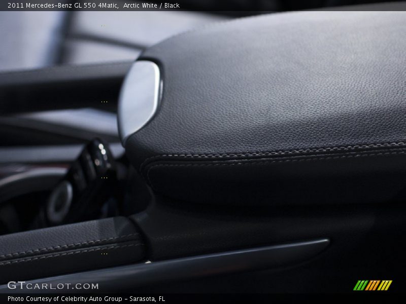 Arctic White / Black 2011 Mercedes-Benz GL 550 4Matic