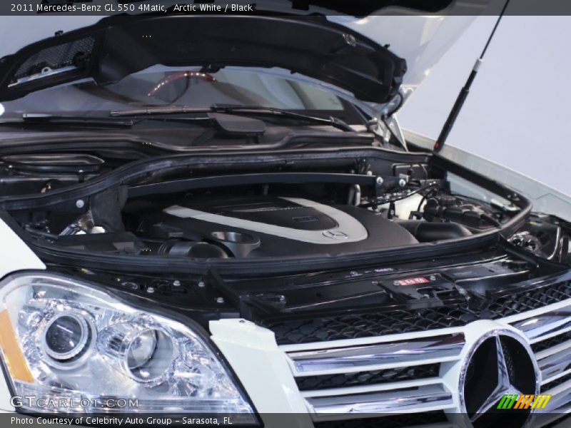 Arctic White / Black 2011 Mercedes-Benz GL 550 4Matic