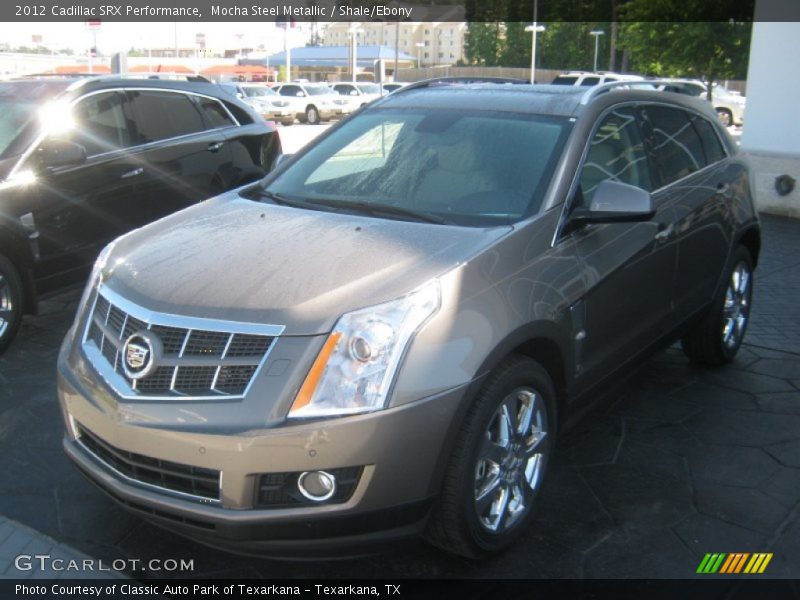 Mocha Steel Metallic / Shale/Ebony 2012 Cadillac SRX Performance