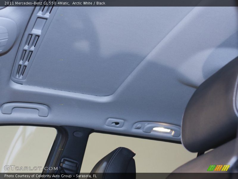 Arctic White / Black 2011 Mercedes-Benz GL 550 4Matic