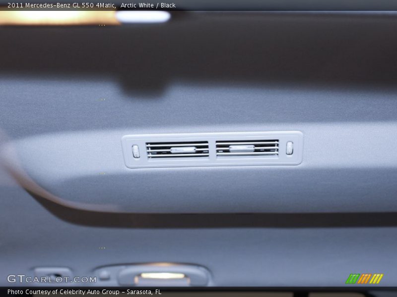 Arctic White / Black 2011 Mercedes-Benz GL 550 4Matic