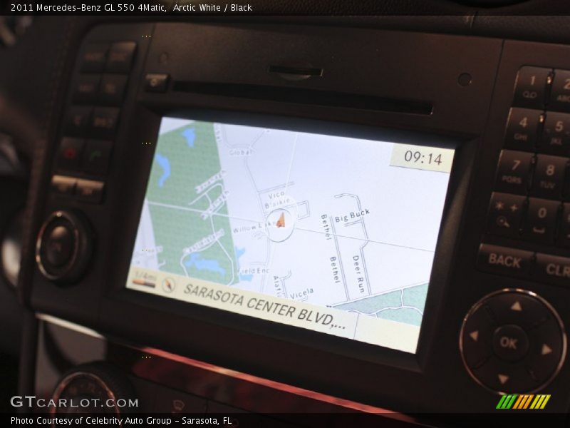Arctic White / Black 2011 Mercedes-Benz GL 550 4Matic