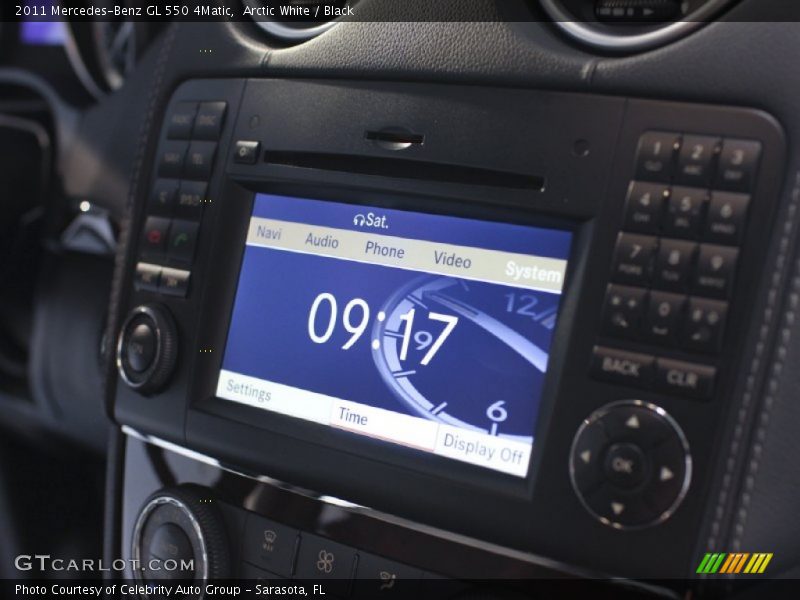Arctic White / Black 2011 Mercedes-Benz GL 550 4Matic